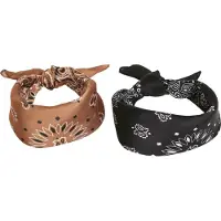 Urban Classics Loop "Unisex Satin Bandana 2-Pack" 1 Stk.