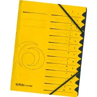 Herlitz 10843340, A4, Gelb, 1 Stück(e)