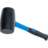 Bgs Gummi-Ausbeulhammer mit Fiberglasstiel, 1200 g