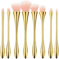 Mimo Golden Make-up Pinselset - 8-teilig