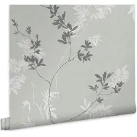 Laura Ashley Vliestapete "Mari" floral texturiert 10mx52cm