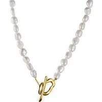 Thomas Sabo Perlenkette Natural Beauty vergoldet