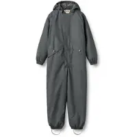 Wheat Regenanzug m. Thermal - PU - Aiko - Greyblue - - 6 Jahre (116) - Regenanzüge