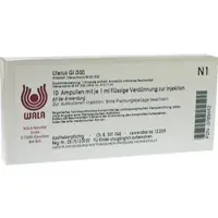 Wala UTERUS GL D 30 Ampullen 10X1 ml