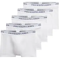 Ralph Lauren für Herren. 714864292010 5er Pack Boxershorts Basics weiß (XL), Heimtextilien, Baumwolle