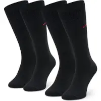 HUGO underwear Businesssocken "2P RS UNI CC" Packung, 2 Stk. tlg. mit kontrastfarbenem HUGO Logo-Schriftzug