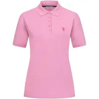 U.s. polo assn. . Damen Poloshirt kurzarm aus Baumwoll-Elasthan