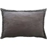 Apelt Dekokissen "Montana", anthrazit, unifarben, B:40cm H:5cm L:60cm, Polyester, Dekokissen_Sitzkissen_Kissenhüllen, Dekokissen