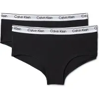Calvin Klein Hipsters - 2er-Pack - Shorty - Schwarz - - 8-10 Jahre (128-140) - Hipsters