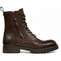 Windsor Smith Windsorsmith Herren-Militärstiefel aus kastanienbraunem Leder - Willem