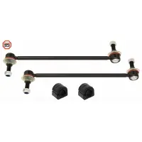 MAPCO 53327HPS Stabilisatorlager Reparatursatz für CITROËN C5 II Break (RE) Vorne 23,5mm Gummilager