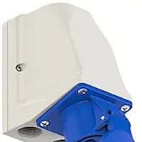 ELTECO 913-6 Wanddose schleifbar 16A 3p 6h IP44