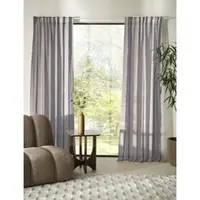 LeGer By Lena Gercke Gardine "Zayla", grau (beige), B:135cm H:175cm, Polyester, , Gardinen, Gardine, Leinenoptik, Vielseitiges Multifunktionsband, Verschiedene Längen