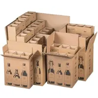 VEPATIM 5x Bierversandkarton für 9 Bierflaschen mit DHL Zertifizierung
