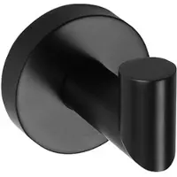 BRILLANTBAD BARK Kleiderhaken Messing Schwarz 55x55x65 mm für Bad & Küche >> zum Bohren oder Kleben*