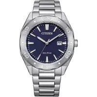 Citizen Nur Zeit Silber Mit Schraube Kollektion Active Sport - mann