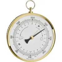 TFA-Dostmann TFA 29.4003 Analoges Barometer mit Messingring klassisch Germany