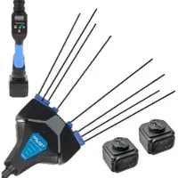 Vesco GALAXY XR21F.1 - Olivenrüttler mit Lithium-Batterie - Fester Schaft 250 cm - 2x 21,6 V 4,5 Ah