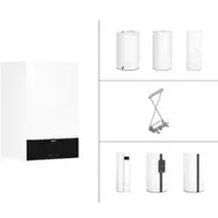 Viessmann Paket Vitodens 200-W B2HH 25 kW Um. 7 mit Montagehilfe und Anschlussset - Z02982...
