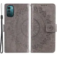 CoverKingz Hülle für Nokia G21/G11 Handyhülle Flip Case Cover Schutzhülle Etui Mandala