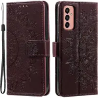 CoverKingz Hülle für Samsung Galaxy A14 4G/5G Handyhülle Flip Case Cover Tasche Mandala