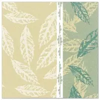 Papstar Servietten "ROYAL Collection" 1/4-Falz 40 cm x 40 cm grün "Autumn" 250 Stück