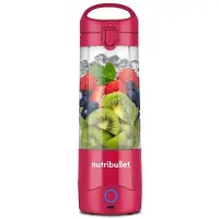 NutriBullet NBP003MA, Tragbarer Mixer, 0,475 l, Pulsfunktion, 0,5 m, Magenta, Violett
