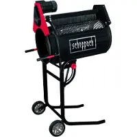 Scheppach Rollsieb RS350 Siebtrommel | 250 Watt | Länge: 800mm -Ø: 400mm | Drehzahl: 42 min-1 | Materialdurchsatz: 3m³/h | neigbare Trommel
