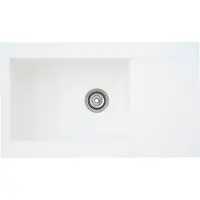 Respekta Mineralite Einbauspüle 1 Becken Denver 86 x 50 cm 86 x 50 cm