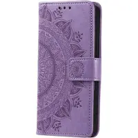 CoverKingz Hülle für Samsung Galaxy S23 Ultra Handyhülle Flip Case Cover Tasche Mandala