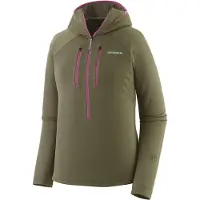 Patagonia - Ultraleichte, atmungsaktive Fleecejacke mit Kapuze und Reißverschluss – Damen / Frauen – W's R1 Ultralight Hoody Basin