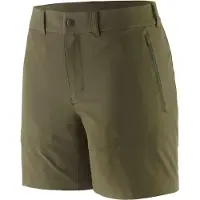 Patagonia - Wasserabweisende Stretch-Shorts &ndash; Damen / Frauen &ndash; W's Terravia Trail Shorts 6 in. Basin Green - W's Terravia Trail