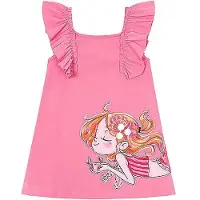 Mayoral Sommerkleid 3943 Rosa Regular Fit