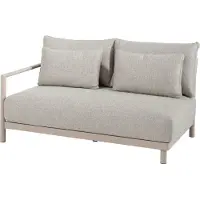 4Seasons Mykonos Lounge 2,5-sitzer modul Armlehne rechts mit 5 kissen