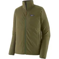 Patagonia - Warmes, dehnbares Fleece - M's R1 TechFace Jkt Basin Green für Herren - Größe L - Grün