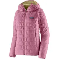 Patagonia - Warme Stepp-und PrimaLoft Daundenjacke - W's Nano Puff Hoody Light Violet für Damen - Größe M - Violett