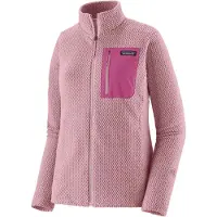 Patagonia - Skitourengehen-Fleecejacke mit Reißverschlusskragen &ndash; Damen / Frau &ndash; W's R1 Air Jkt Quiet Violet - W's R1 Air Jkt Quiet