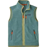 Patagonia - Fleecejacke mit Reißverschluss Polartec - M's Retro Pile Vest Blue Sage für Herren - Größe M - Blau