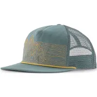 Patagonia Kappe Airfarer Cap Unisex Strataspire Stripe: Blue Sage