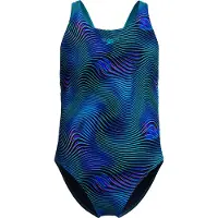 Speedo Print Leaderback Badeanzug