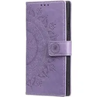 CoverKingz Hülle für Samsung Galaxy S22 Ultra Handyhülle Flip Case Cover Tasche Mandala