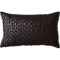 HK Living - Woven Kissen, 50 x 30 cm, chocolate brown