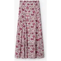 Sissy-Boy Rock Mit Blumenmuster - Weiß | Größe: XS