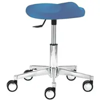 Mayer Sitzmöbel Sitzhocker »myXPERT 1294« Stoff Comfortsitz blau
