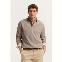 Bugatti Polokragenpullover "Modern Fit" mit Druckknöpfen