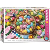 Eurographics Puzzle Ostertisch 1000 Teile - Erwachsenenpuzzle