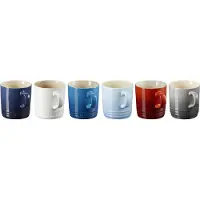 Le Creuset Becherset 6-tlg. - B/H/T ca. 21.20x10.00x29.50
