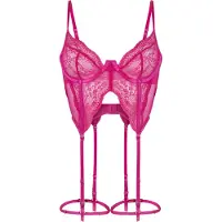 Hunkemoller Bustier Isabelle Rosa