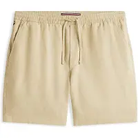 Tommy Hilfiger Stoffshorts Dover MW0MW44353 Khakifarben Regular Fit