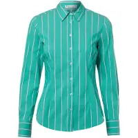 Marie Lund Bluse in grün rosa - 0006 | Gr.: 42